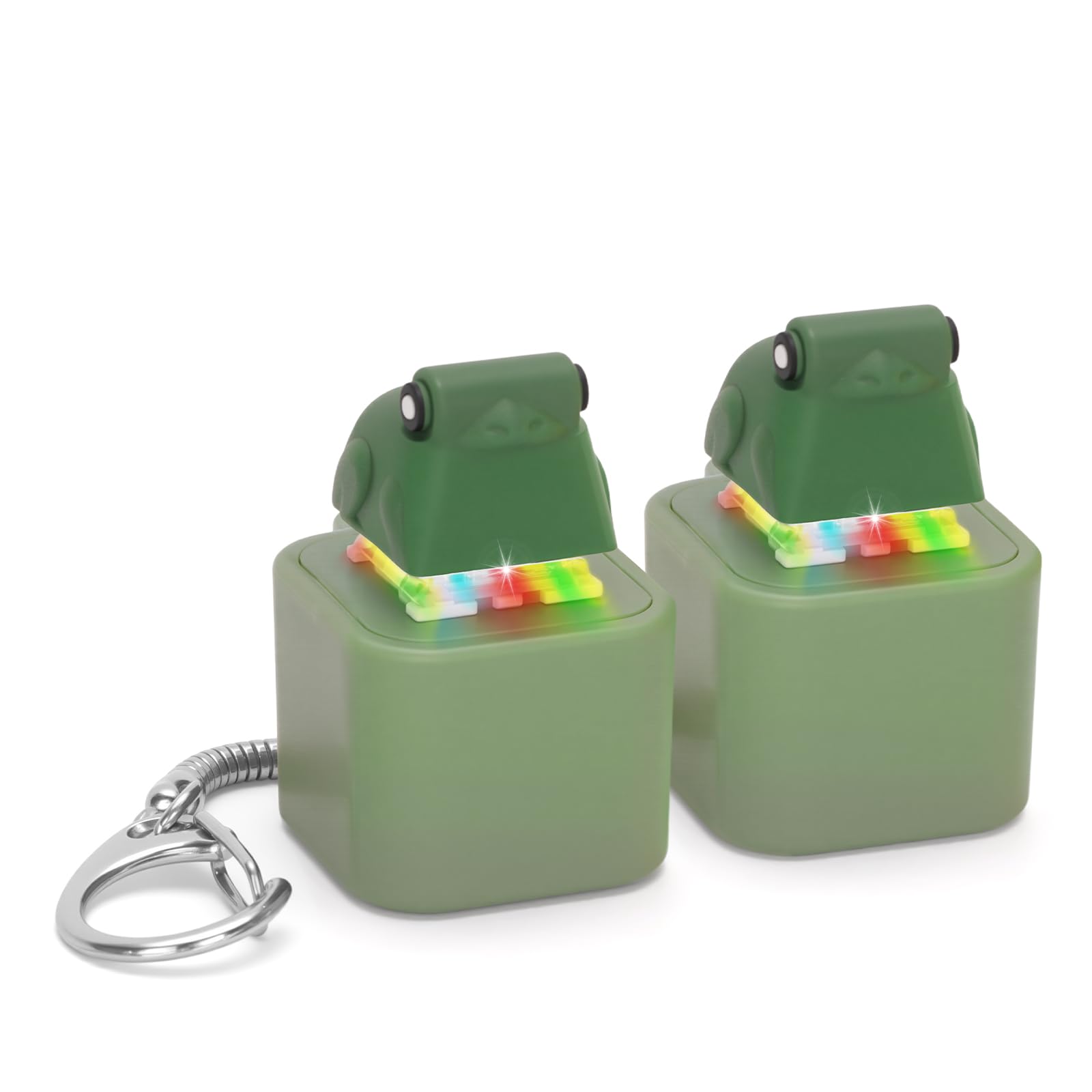 Amazon.com: FunisFun Croaking Frog Keyboard Fidget Toy Keychain